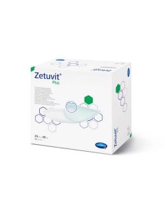 Zetuvit Plus Silicone Dressings 20cm x 20cm Pack size 10